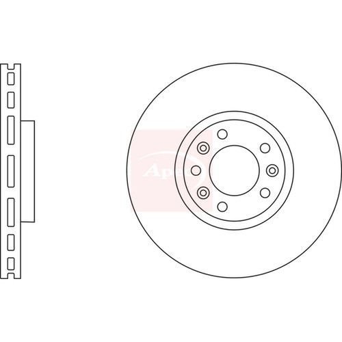 Brake discs vented - brake,
