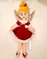 Disney Stamped Tinkerbell 22” Princess Fairy Peter Pan Rag Doll Xmas Plush Toy