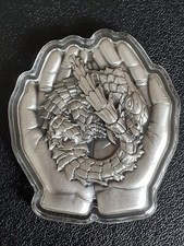 ARMADILLO GIRDLED LIZARD 1 OZ PURE SILVER STACKABLE IN CAPSULE – SOUTH KOREA