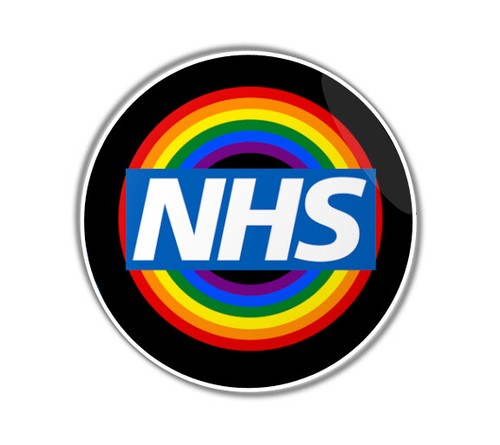 Nhs button pin badge - nhs,