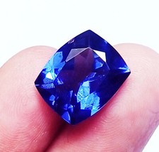 Cushion cut natural tanzanite - cushion,