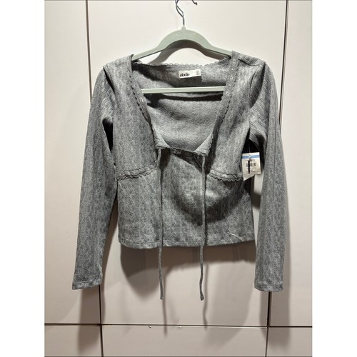 Elodie light gray cable - elodie,
