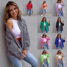 Womens Jeans Coats Casual