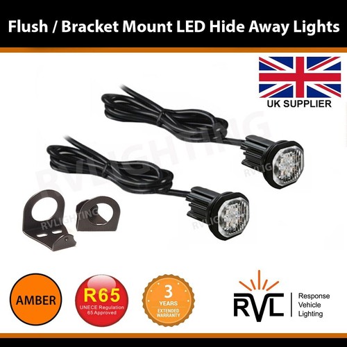 Amber led hide away - hide, lights