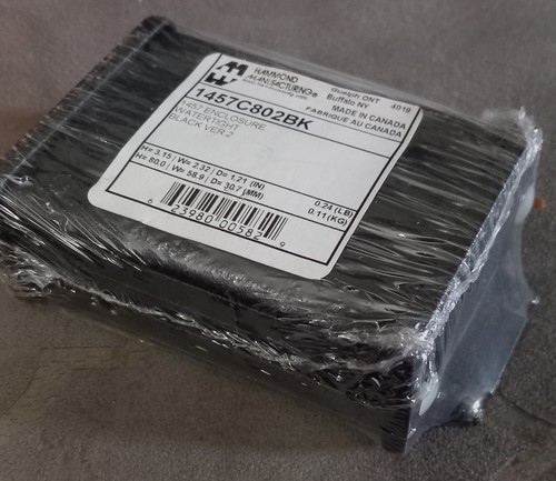 Hammond 1457c802bk flanged - hammond,