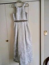 Cachet Silver Metallic Sz 12