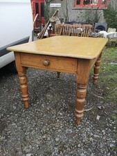 Antique Pine Table. Victorian