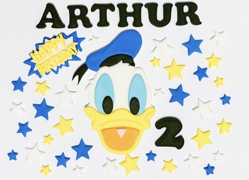 Edible fondant donald - edible,