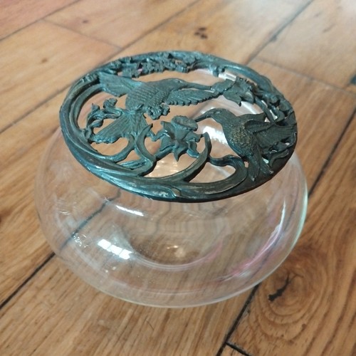 Vintage pot pourri glass - vintage,