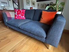 Blue 2 seater by Sits sofa used