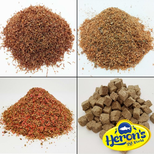 Herons freeze dried - freeze, bloodworm