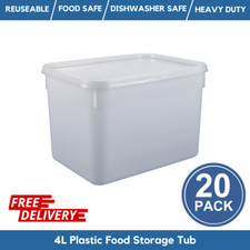 4 Litre Rectangular Food