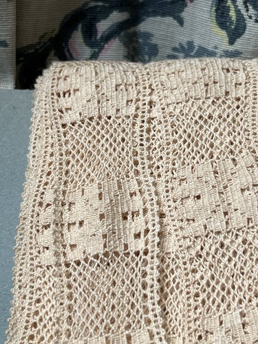 Antique lace cream - antique, bobbin