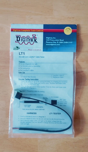 Digitrax lt1 loconet decoder - &,