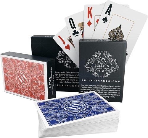 Bullets playing cards x - bullets,