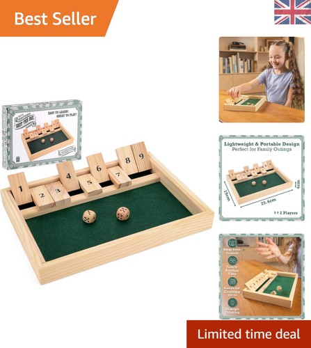 Educational shut the box - shut, 2