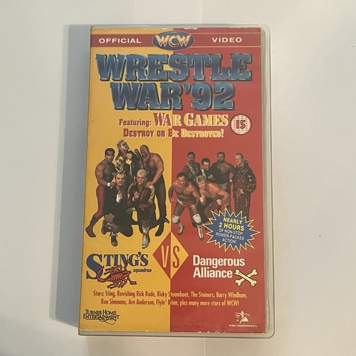 Wcw wrestle war vhs - -,