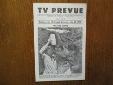 July 19, 1970 Portland TV