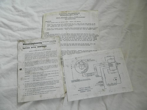 Vintage triumph 750 3 - vintage, (3