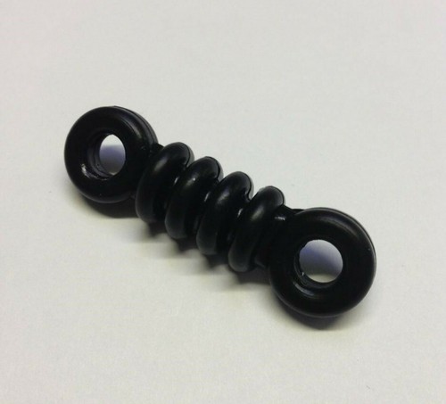 Ribbed insulator dog bone wire - ribbed,