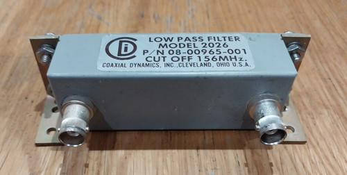 Coaxial dynamics low pass - low,
