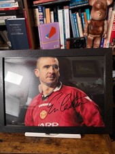 Man Utd -Cantona-Rare Framed