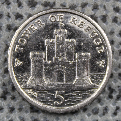 2014 isle man five pence - isle, 5