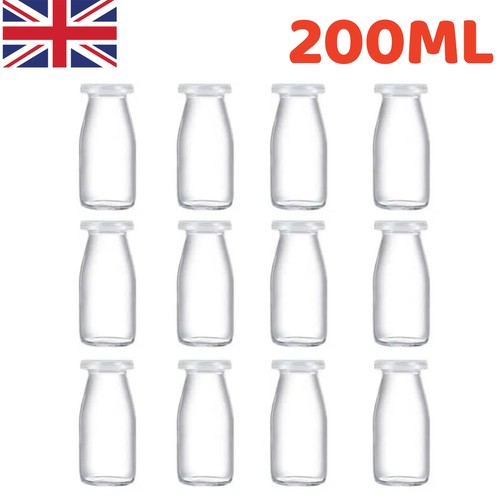 12x skimmed milk - milk, glass