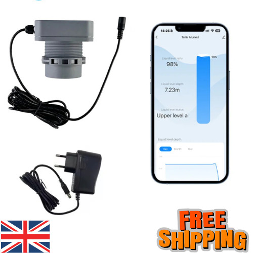 Ultrasonic level sensor wifi - level,