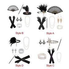 Women 1920S Accessories Set