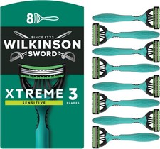 - Xtreme 3 For Men | Sensitive | Pack of 8 Disposable Razors