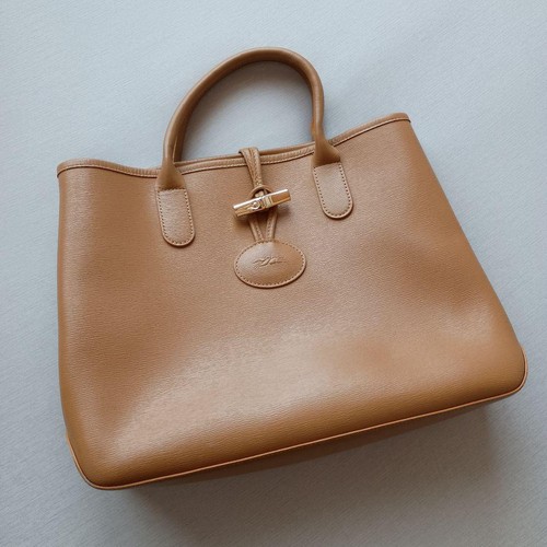 Longchamp roseau camel leather - roseau,