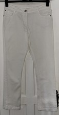 Ladies White Stretch Matalan