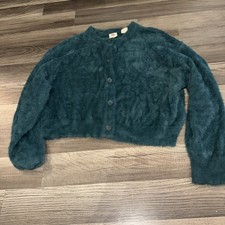 Levi's Womens green Cat Fuzzy
