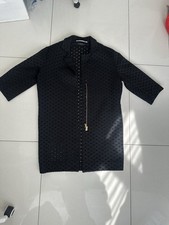 Roland Mouret Black Textured