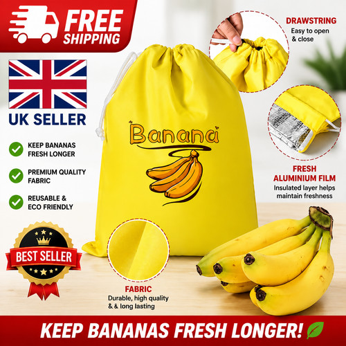 Banana storage bag - bag, tie-up