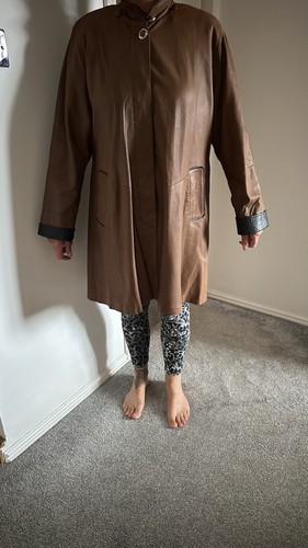 Veran pelle leather coat - veran,