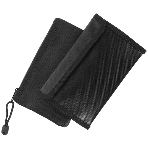 Pcs fireproof file pouches - 2,