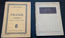 Miniature score - Symphony set
