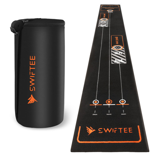 Swiftee golf putting mat - swiftee, 3m
