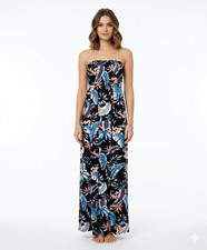 Women Sheering Boob Tube Maxi