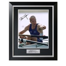 Steve redgrave signed - signed, rowing