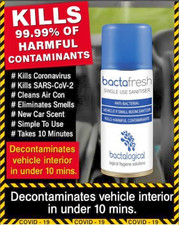 Car Sanitiser Bomb Kills Viruses & Bacteria In Vehicles Interior Air Con  150ml
