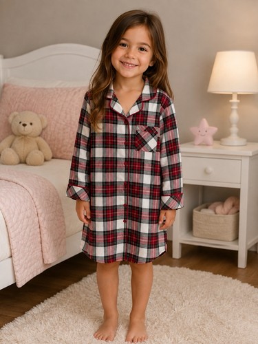 Petit lem flannel night gown - flannel,