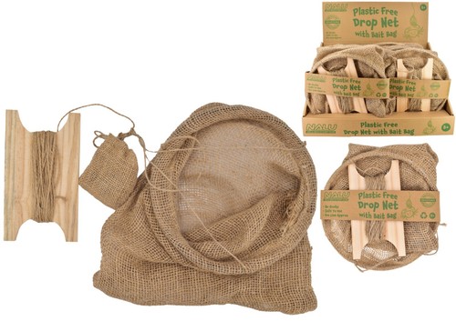 Eco friendly drop net wooden - drop,