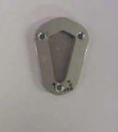 R&G Kickstand Shoes Silver Suzuki SV650 FullFaired 2003 - 2012