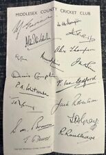 1940s Middlesex County Cricket