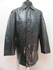 VINTAGE BANANA REPUBLIC LEATHER  COAT JACKET SIZE M