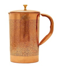 Pure Copper Water Pitcher Jug