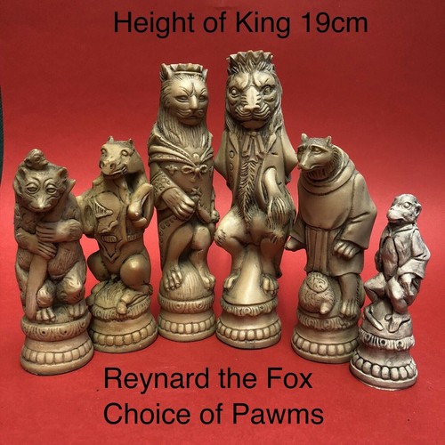Latex chess set - set, moulds